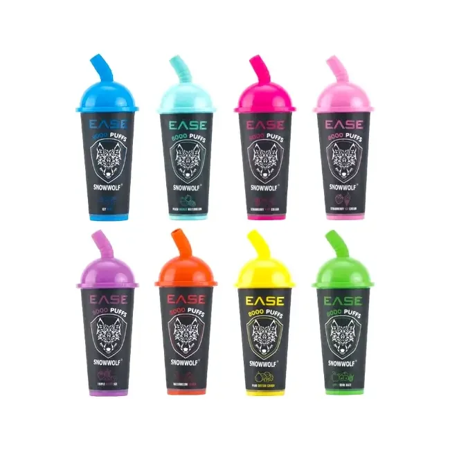 VAPER SNOWWOLF EASE 8000K PUFF DISPOSABLE 18ML VAPEADOR