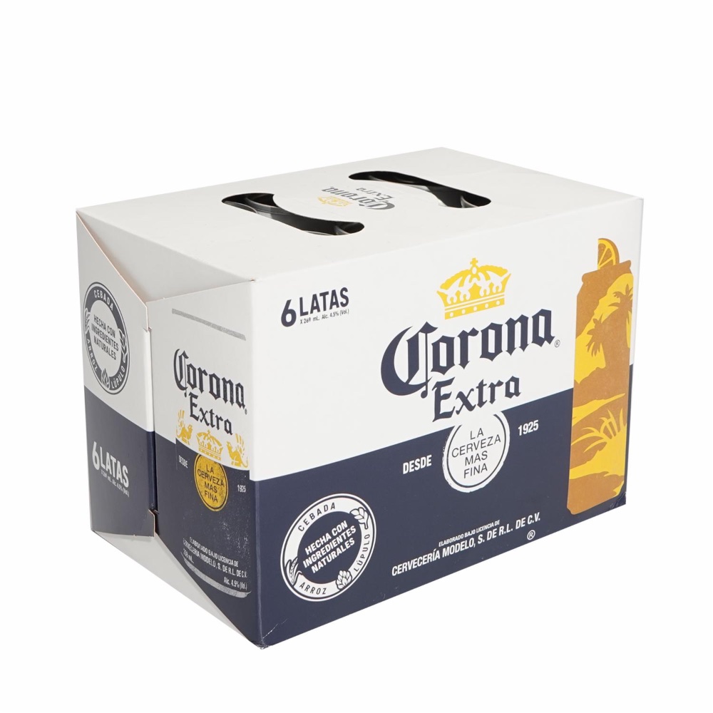 SIXPACK CORONA LATA 269ML