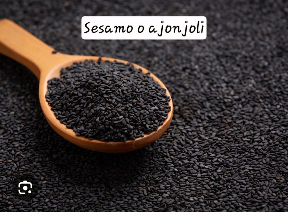 SESAMO O AJONJOLI NEGRO 250 GR