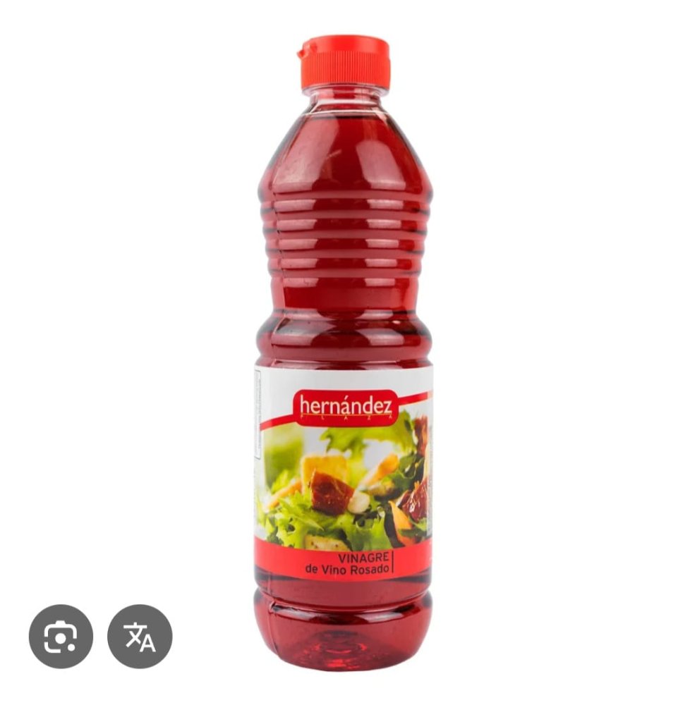 VINAGRE DE VINO TINTO 500 ML