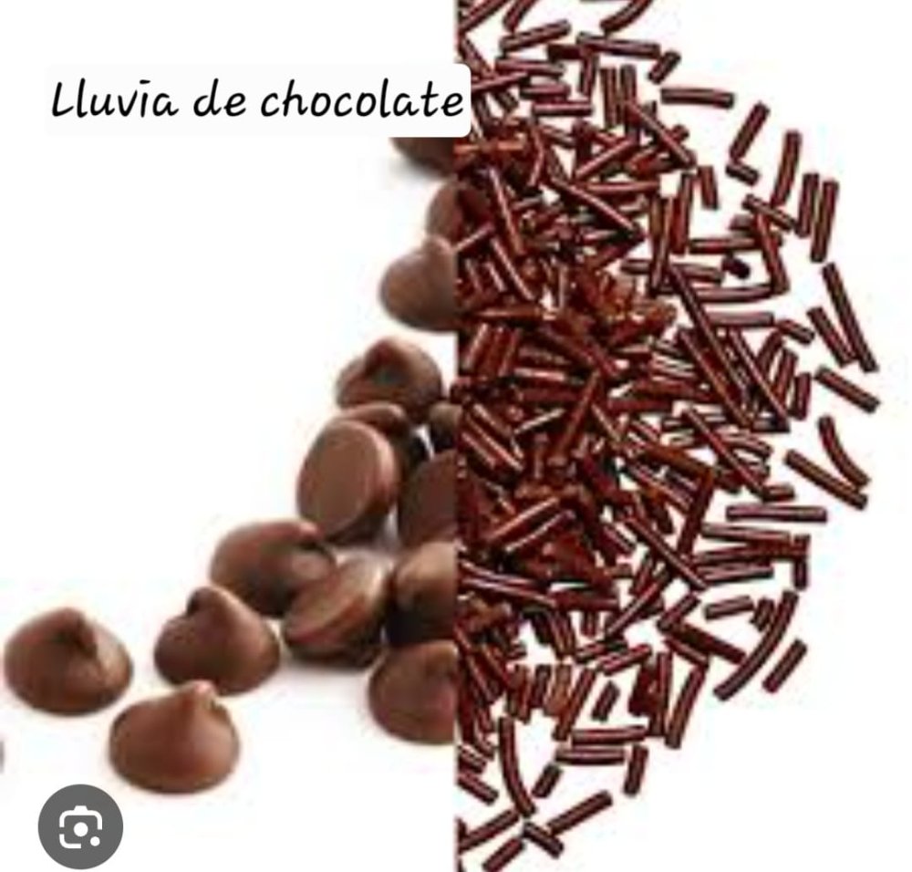DECORACION CHOCOLATE (LLUVIA) 100GR
