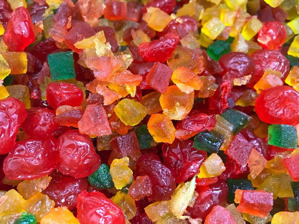 FRUTAS CONFITADAS 500GR