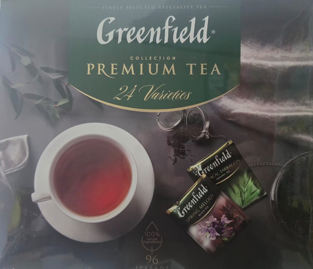 LIBRO DE TEA GREENFIELD 24 VARIEDADES / 96 SOBRES
