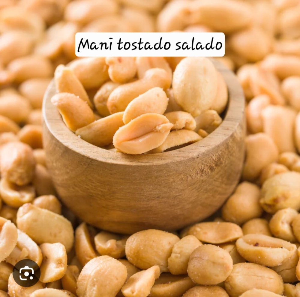 MANI TOSTADO NATURAL O SALADO 1 KG
