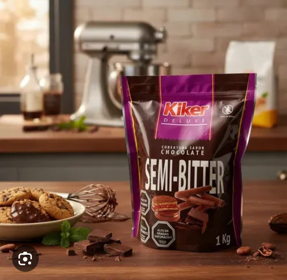 COBERTURA SABOR CHOCOLATE SEMI-BITTER 1 KG