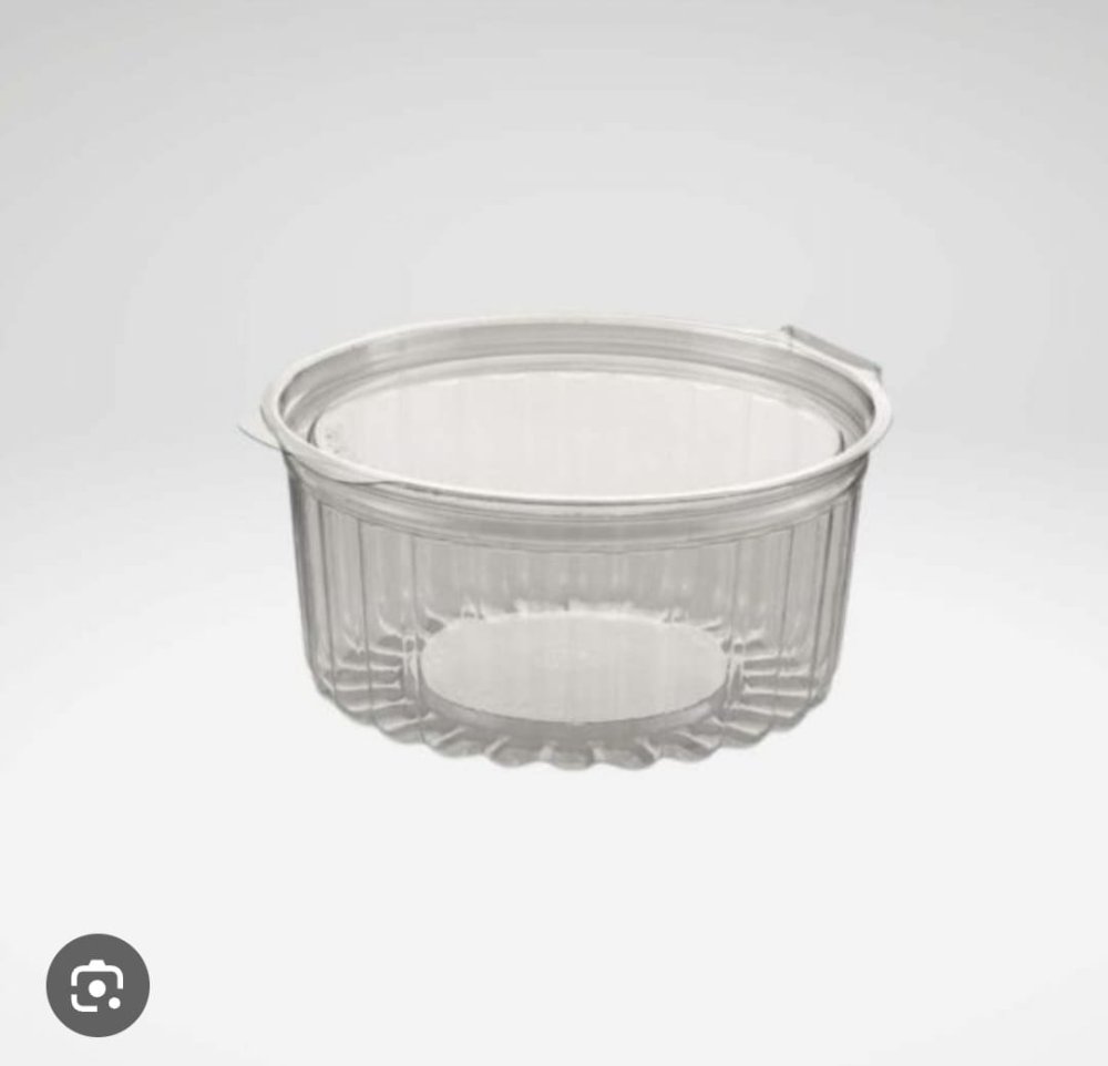 POTE VISAGRA DE 225 GR TAPA LISA, 10 UNIDADES