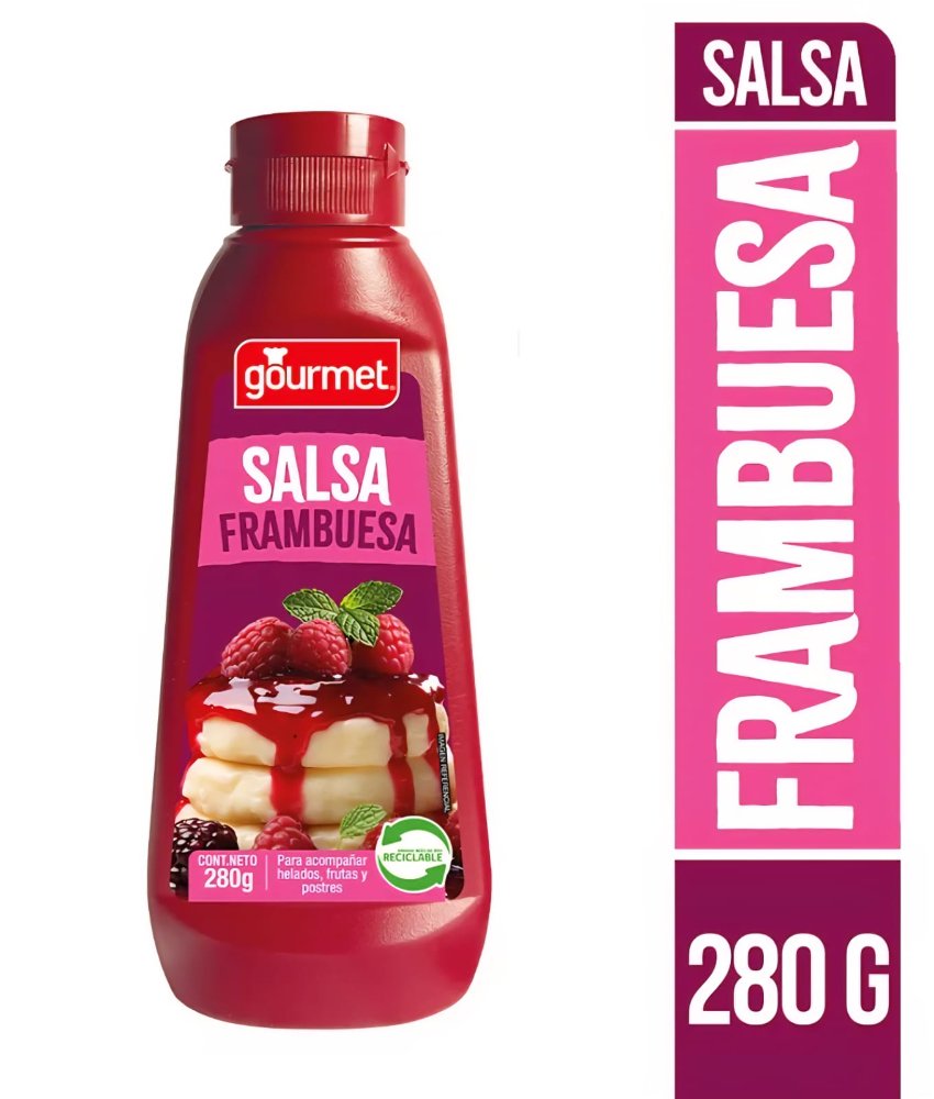SALSA DE FRAMBUESA GOURMET 280GR