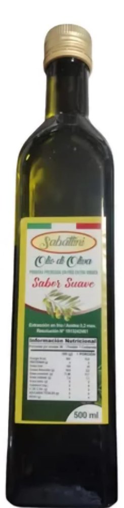 ACEITE DE OLIVA SABATTINI 500 ML EXTRA VIRGEN
