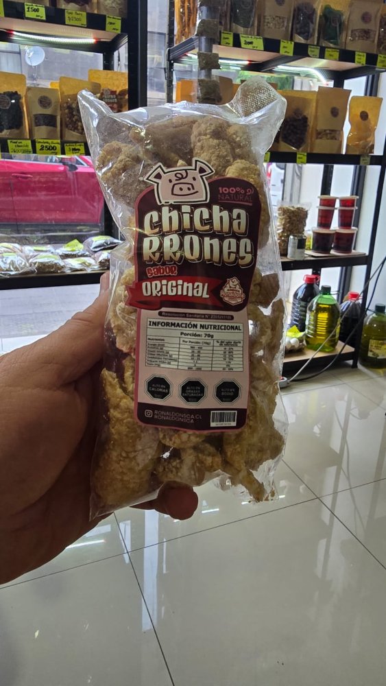 CHICHARRON NATURAL ORIGINAL 100 GR