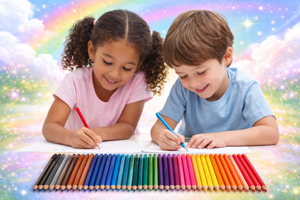 36 COLORES DE PLASTICO BORRABLE CON GOMA COMBINADO