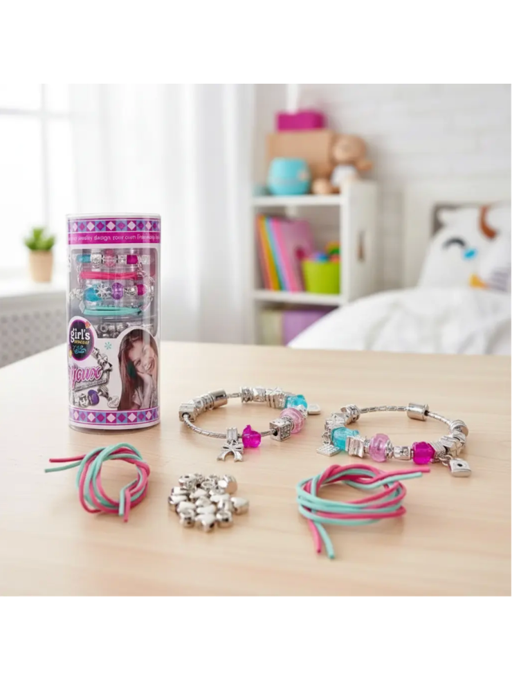BELLEZA BISUTERIA TUBO DE PULSERAS TIPO PANDORA