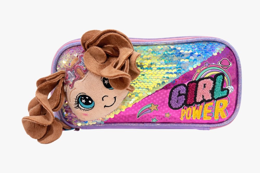 LAPICERA TRES CIERRES LLUVIA GIRLS POWER ROSA