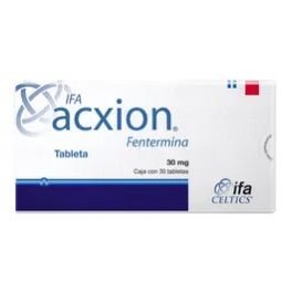 ACXION fentermina 30mg c/30 tab