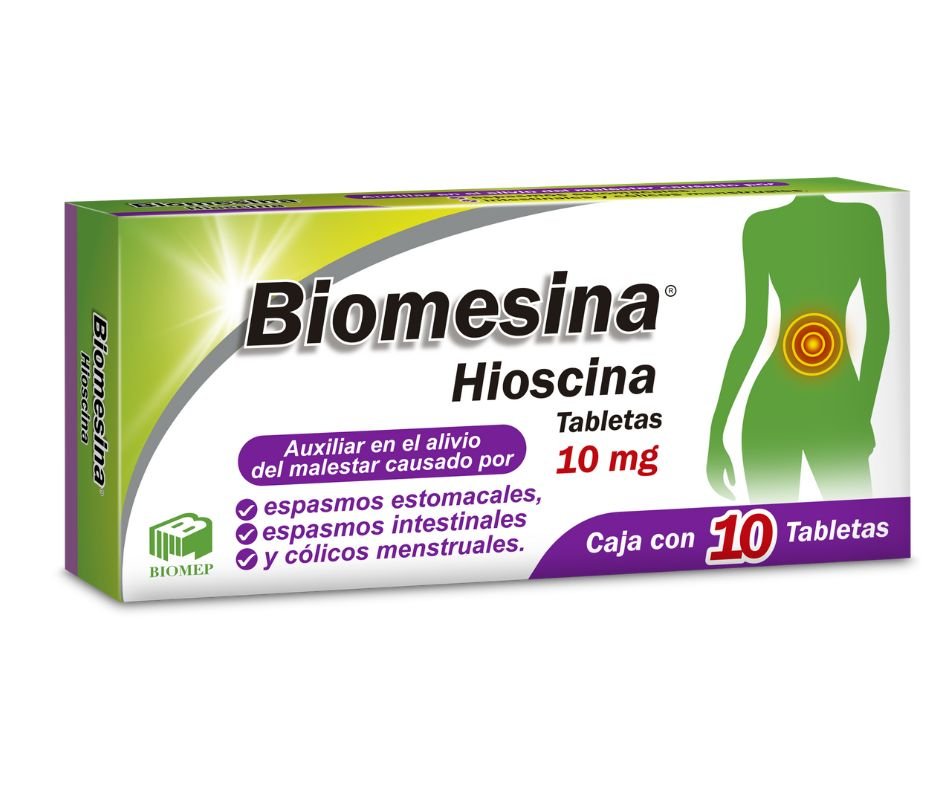 BIOMESINA hioscina 10mg tab BIOMEP