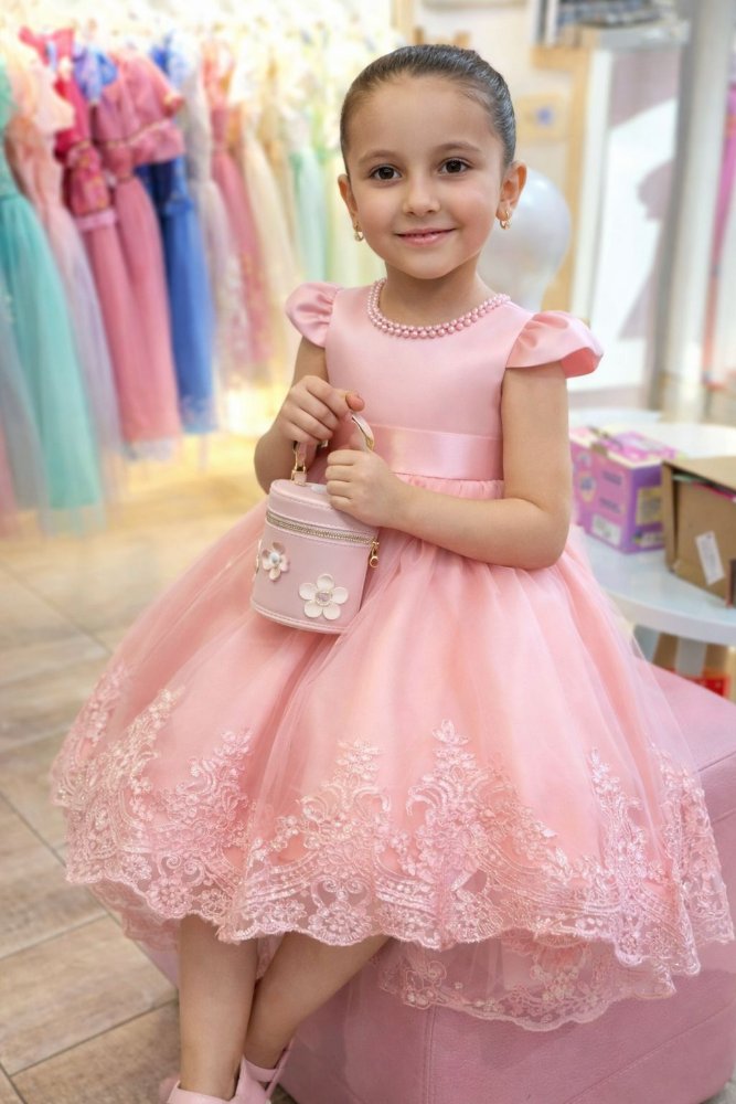 VESTIDO ROSA MIA