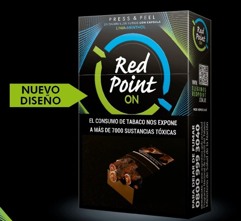 red poin mentolado 20