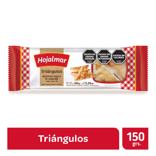 Hojalmar Galletitas de hojaldre Hojalmar triangulos 150 g.