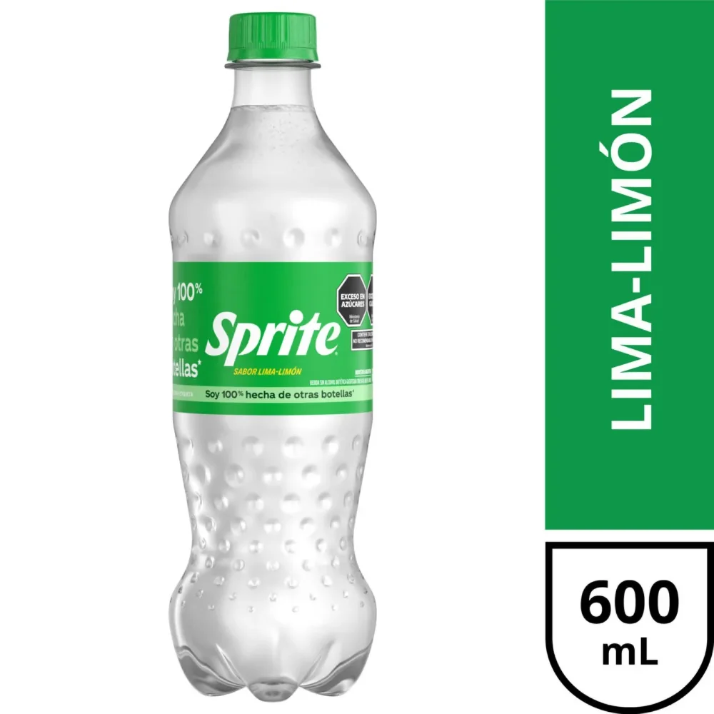 Sprite Gaseosa Sprite Lima-Limón 600 ml