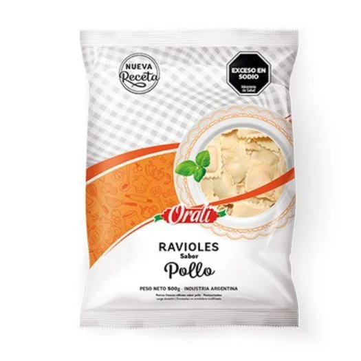RAVIOLES 500G POLLO  orali