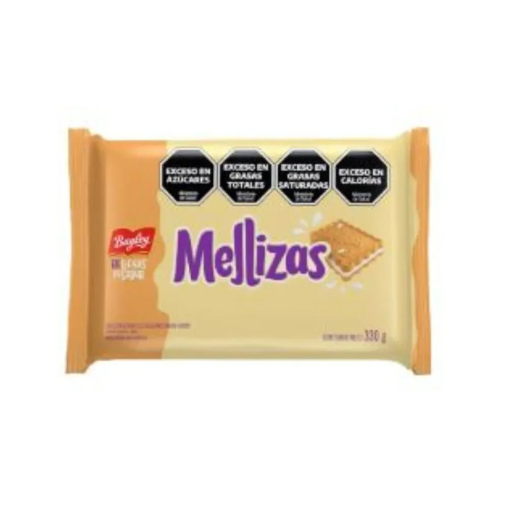 Galletitas Vainilla Mellizas 330 Gr.  bagley