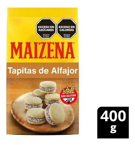 Maizena Tapas De Alfajor Sin Tacc 400 G