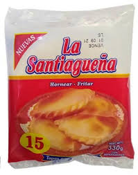 Tapa de empanadas la santiagueña freir