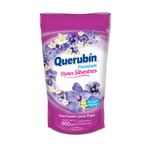 suavizante  querubin flores silvestres 900ml