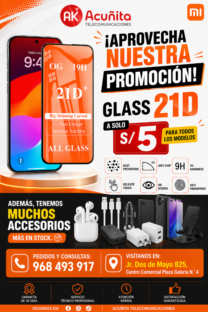 VIDRIO TEMPLADO 100D  SAM A37