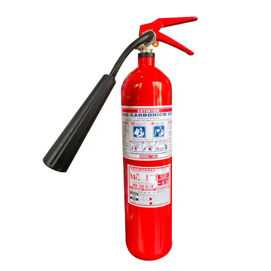 RECARGA EXTINTOR CO2 GAS CARBONICO 5 LIBRAS
