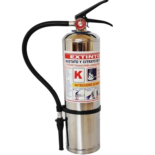 EXTINTOR NUEVO CITRATO DE POTASIO TIPO K 1.5 GALONES