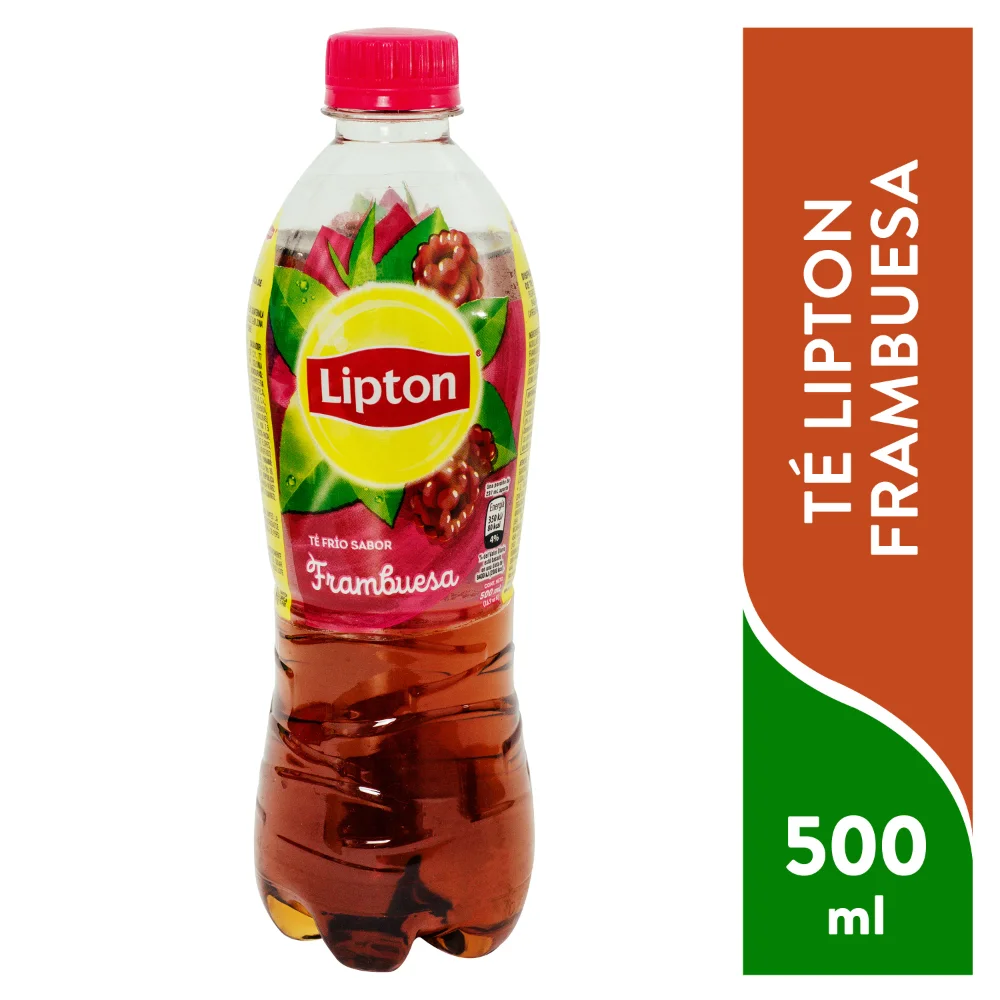 Paquete Te Lipton Frambuesa 500 ML