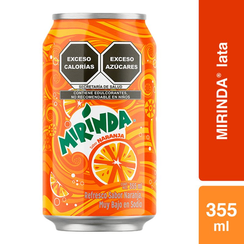 Paquete Mirinda Lata 355 ML