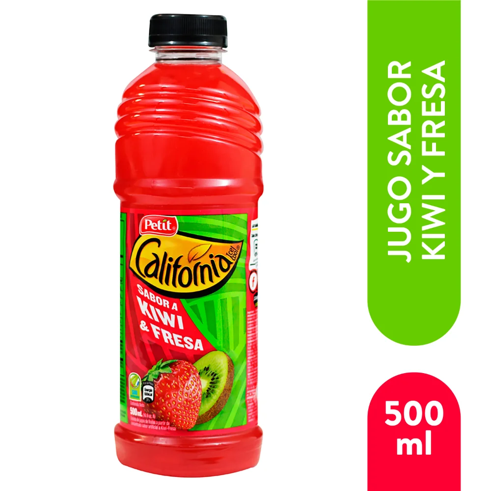 Paquete de California Kiwi Fresa 500 ML
