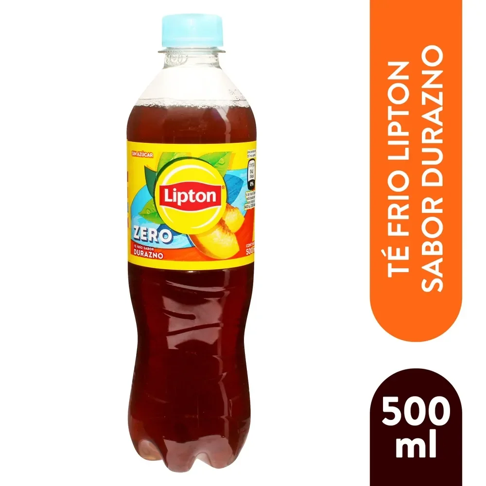 Paquete Te Lipton Durazno 500 ML