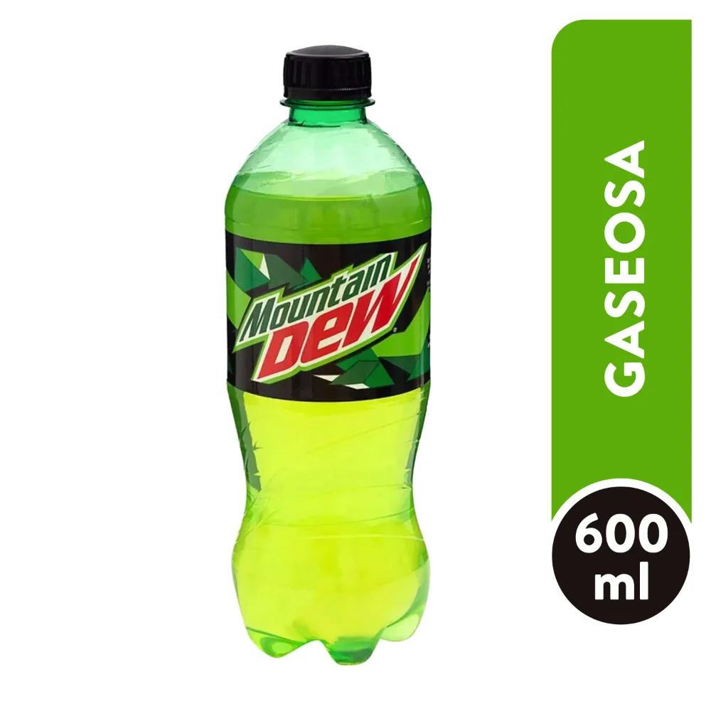 Paquete de Mountain Dew 600 MLD
