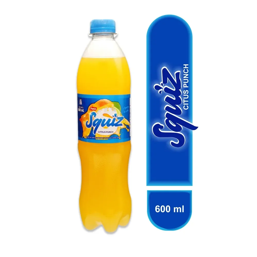 Paquete Jugo Squiz Citrus 600 ML