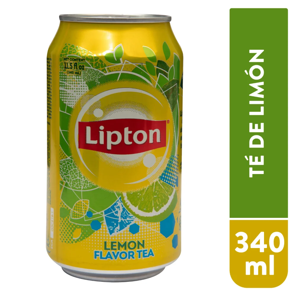 Caja de Te Lipton Limon 340 ML