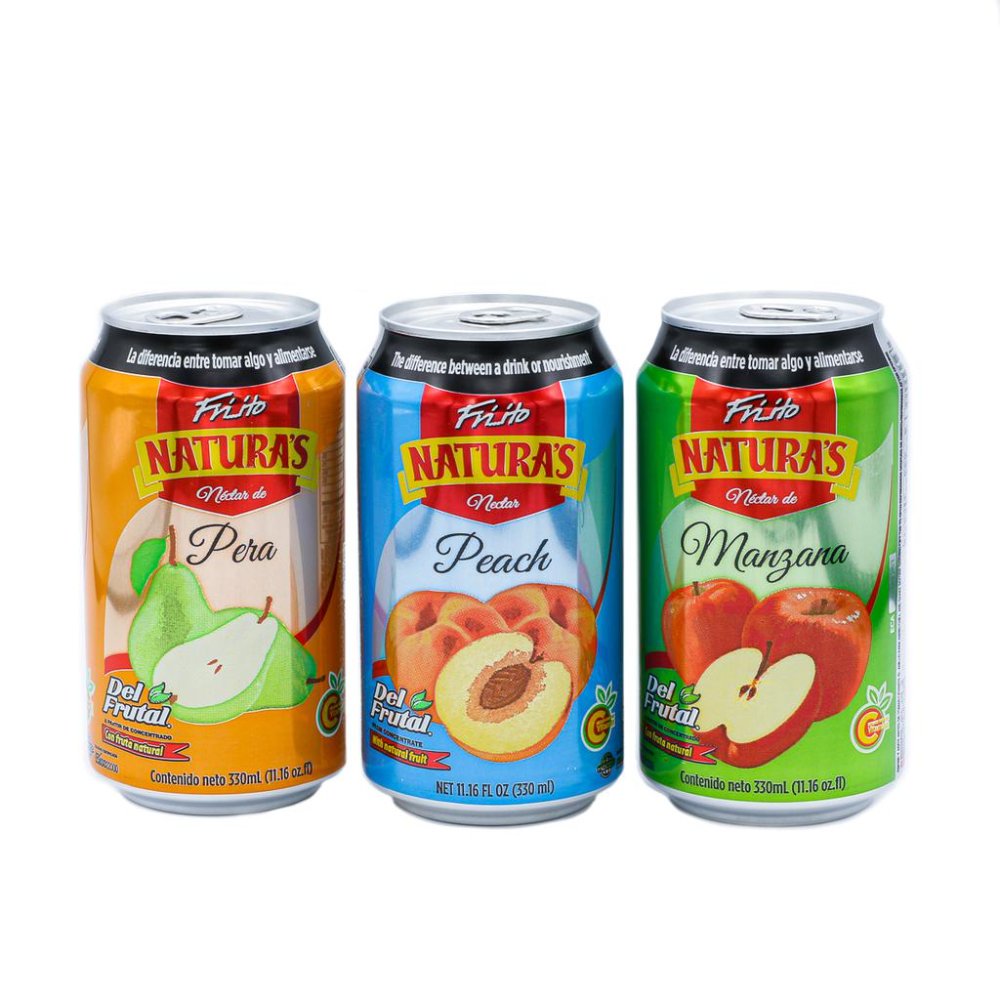 Caja de Jugo Naturas Surtido Lata