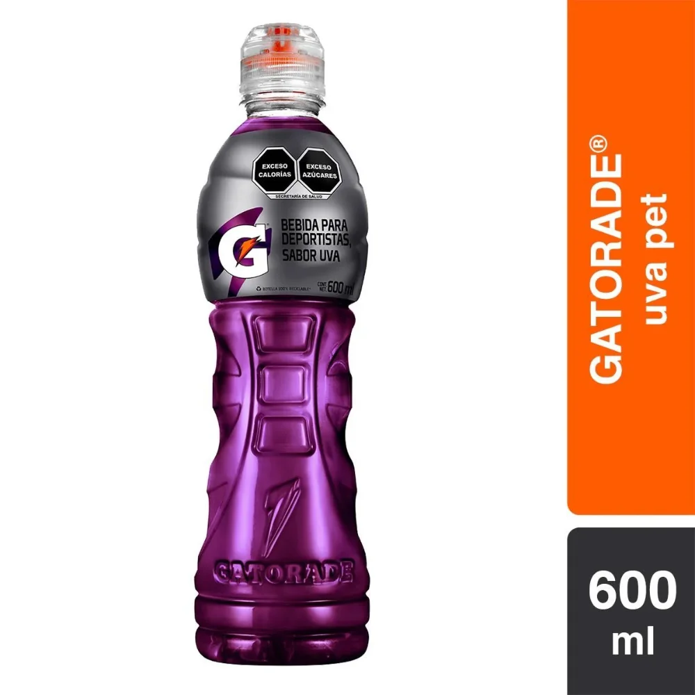 Paquete Gatorade Uva SportCap 600 ML