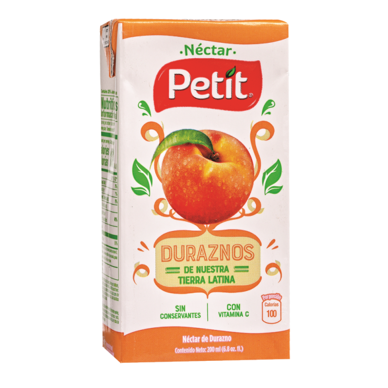 Caja Jugo Petit Durazno 200 ML