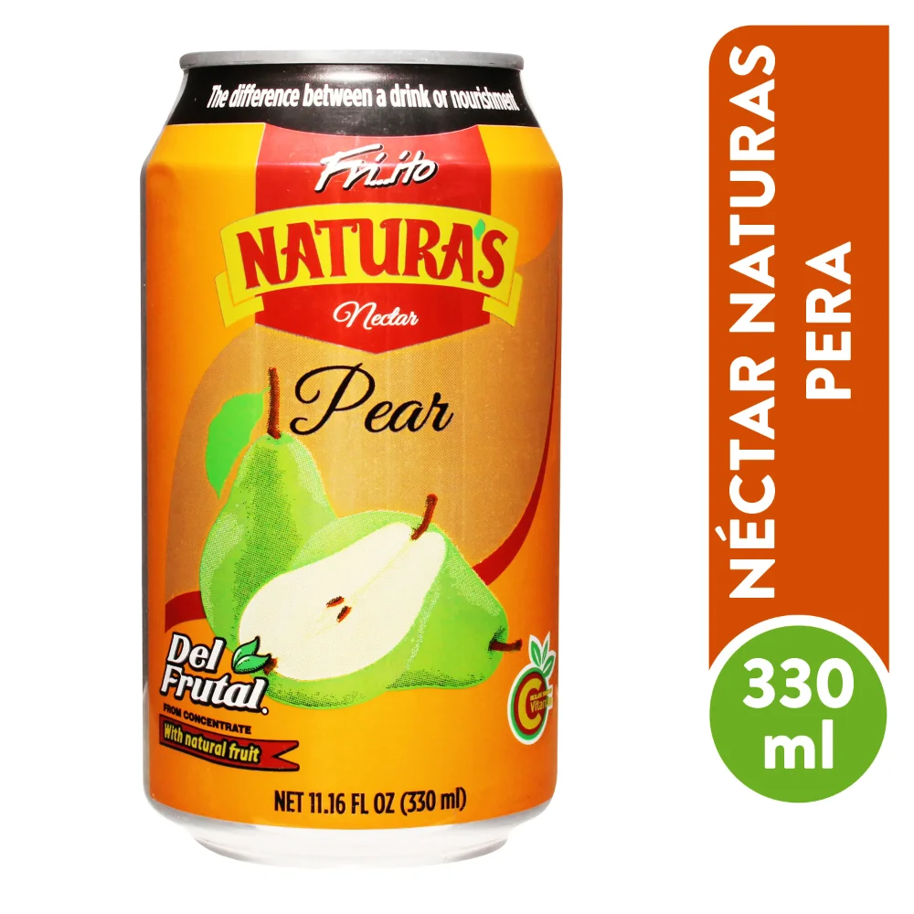 Caja de Jugo Naturas Pera Lata