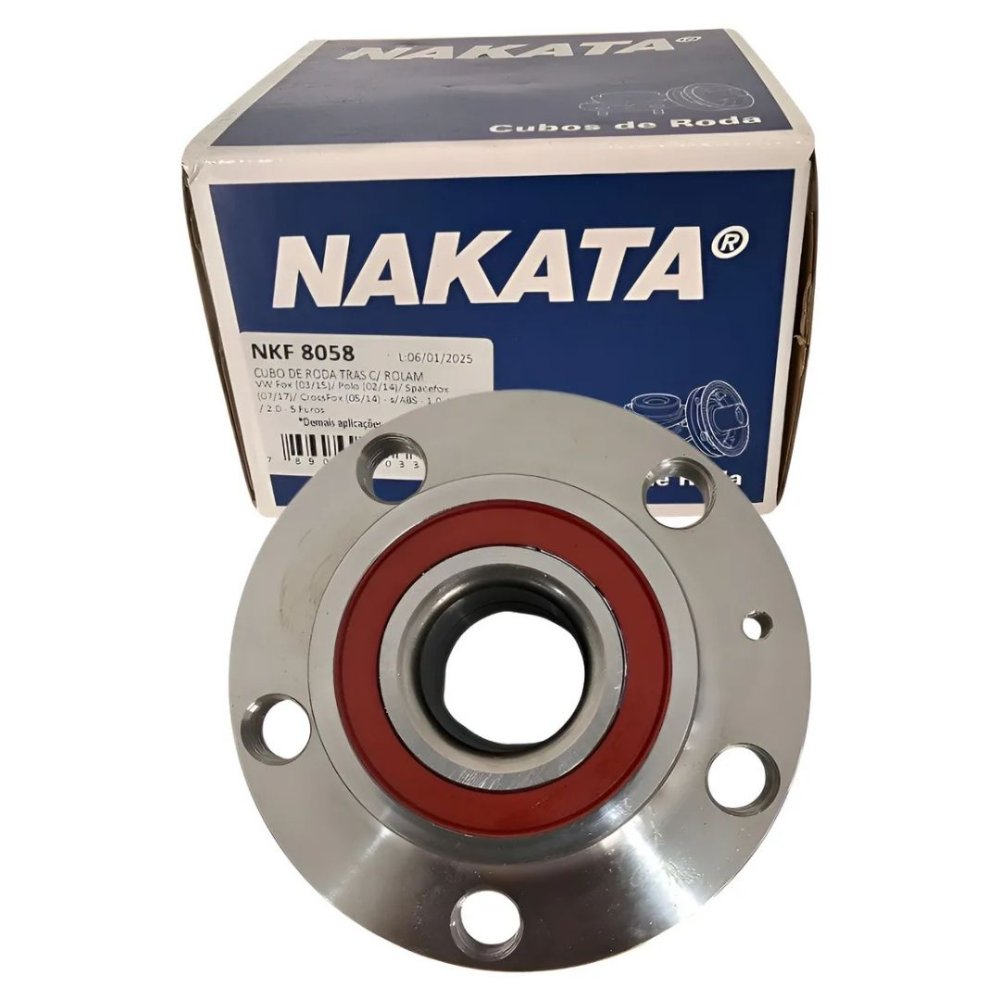 Mozo Cubo Rueda Trasera Con Rodamiento NAKATA Fox/ Crossfox/ Spacefox/ Polo 1.6