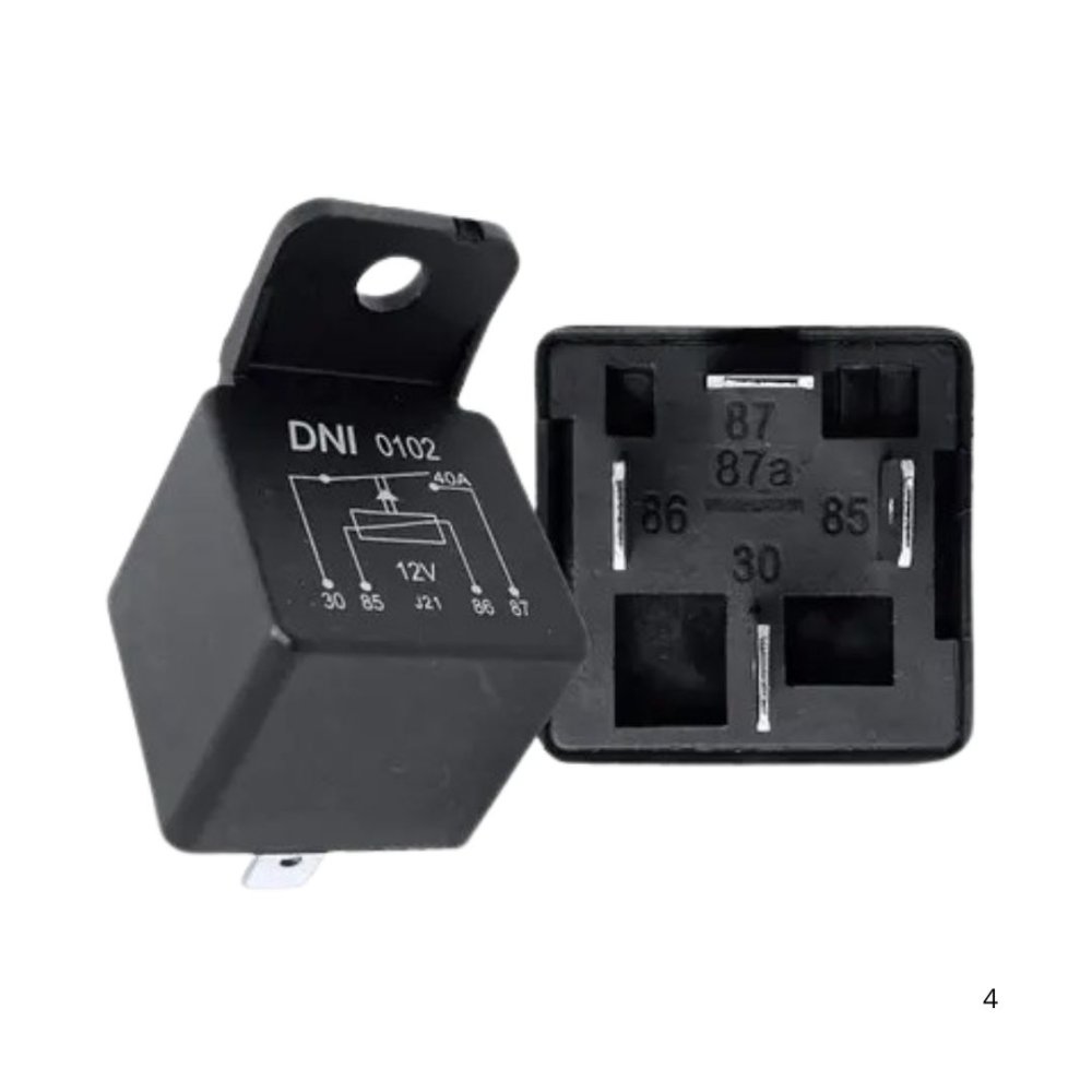 Rele Electroventilador Alta y Baja 4 Pines DNI Gol/ Parati/ Saveiro
