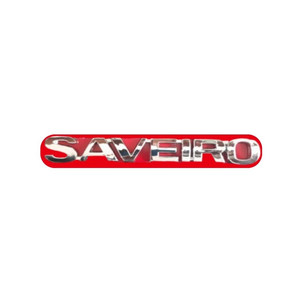 Emblema Letra Saveiro Pequeña Puertas Delanteras Saveiro