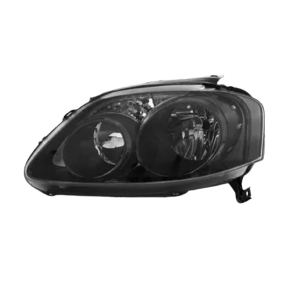 Faro Delantero Izquierdo Doble Foco Fondo Negro WERKER Fox/ Spacefox 2008 al 2010
