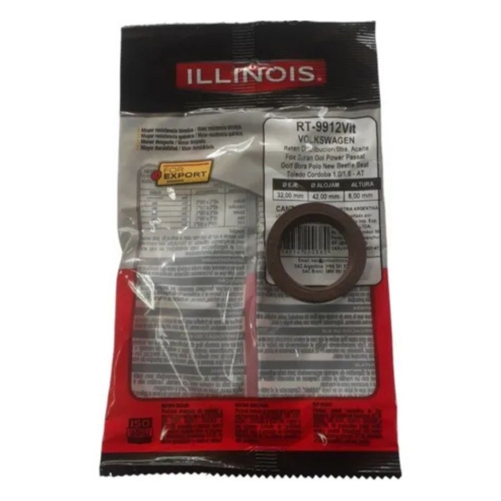 Estopera  Leva y Cigüeñal Delantera ILLINOIS Fox/ Crossfox/ Spacefox/ Polo 1.6