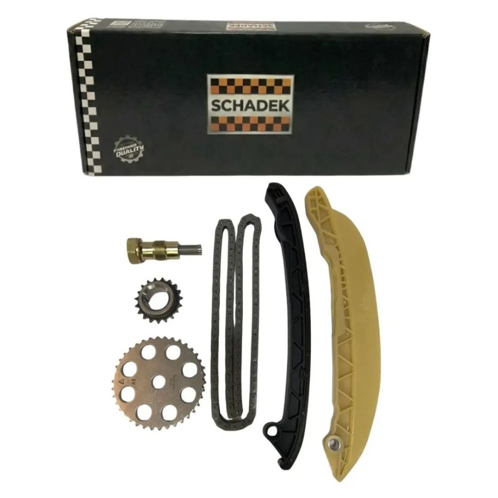 Kit Cadena Tiempo Completo SCHADEK Ford Fiesta Power/ Max/ Move/ Balita/ Ford Ka/ Ecosport 1.6