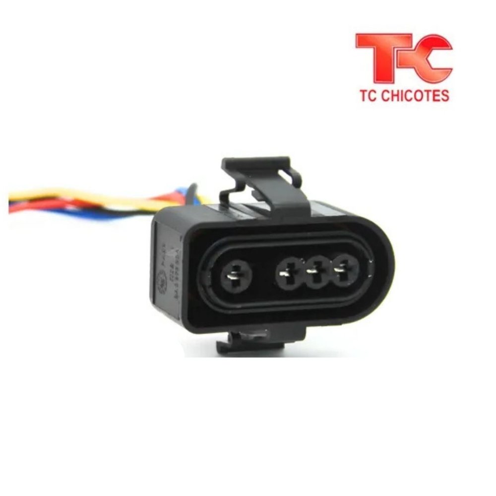 Conector Sensor Oxigeno 4 Pines Hembra TC-CHICOTES Gol/ Parati/ Saveiro