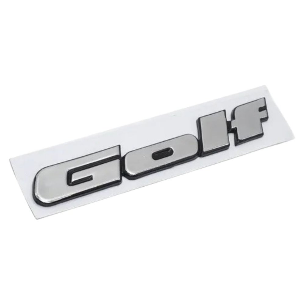 Emblema Letra Golf MK2 Cromada Golf