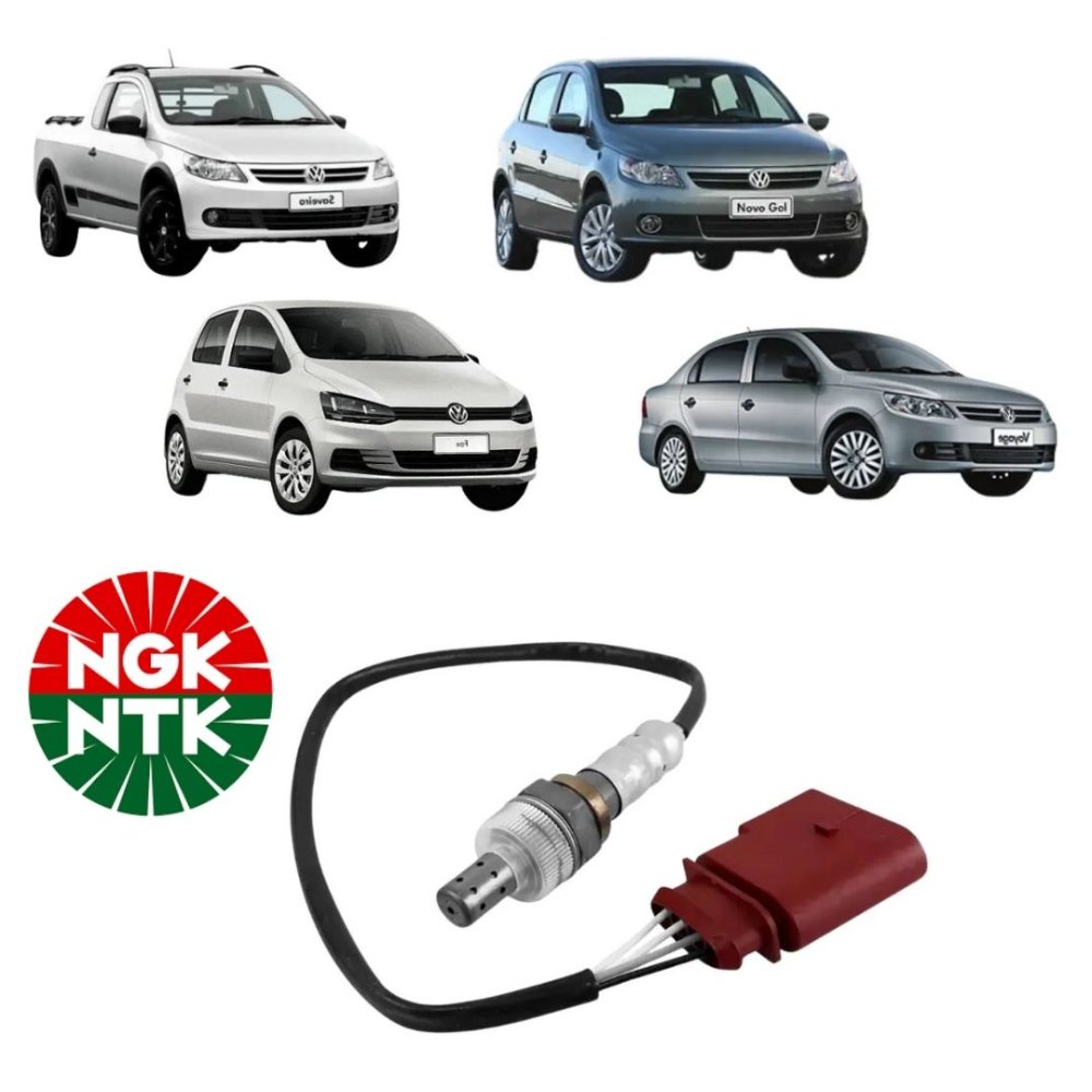 Sensor Oxigeno Corto Marrón NTK Fox/ Crossfox/ Spacefox/ Polo 1.6